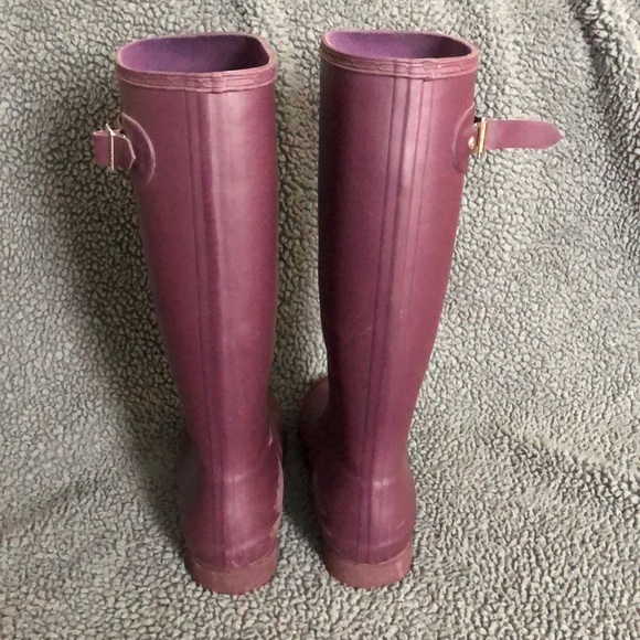 TALL MATTE HUNTER RAIN BOOTS - Picture 2 of 5